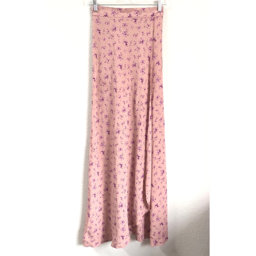 Flynn Skye Wrap it Up Skirt Floral Maxi Sz XS - Picture 2 of 5